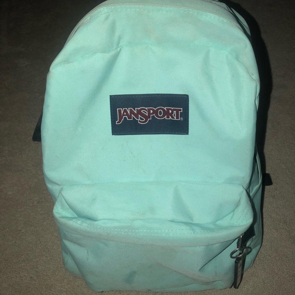Jansport turquoise backpack